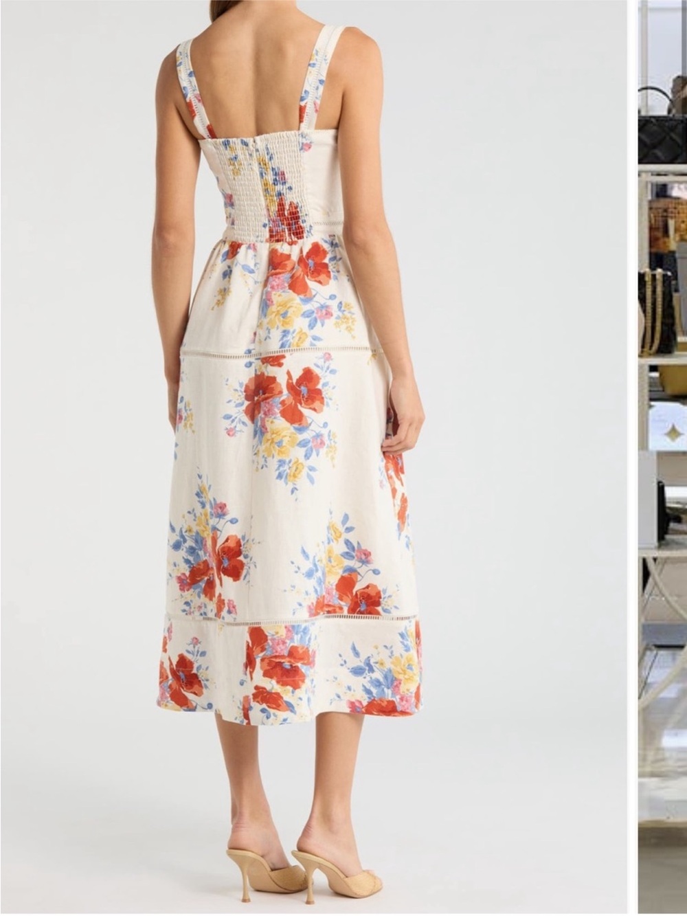 ✨NEW✨ Reformation Everett Linen Sun
Dress Midi in Soprano - Picture 2 of 7